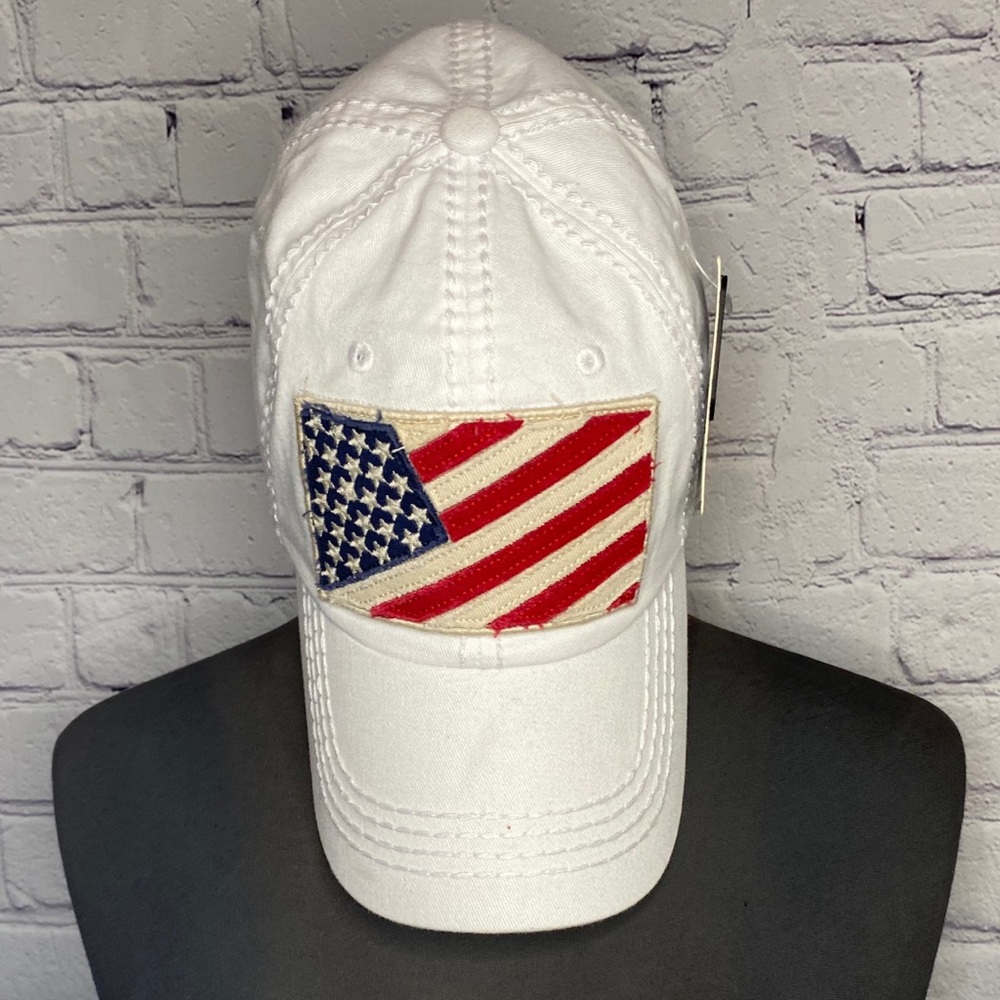 Women’s Hat with Flag Patch
